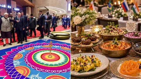 নৈশ ভোজে ব্রিকস নেতাদের যা খাওয়ালেন মোদি