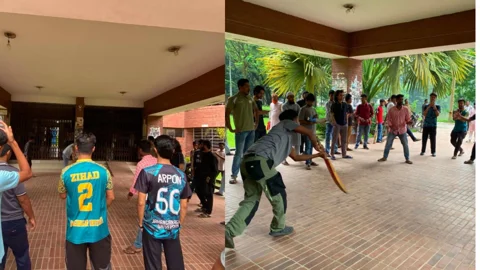 মাঠ-অবকাঠামো সংস্কারের দাবিতে জাবির প্রশাসনিক ভবনে তালা