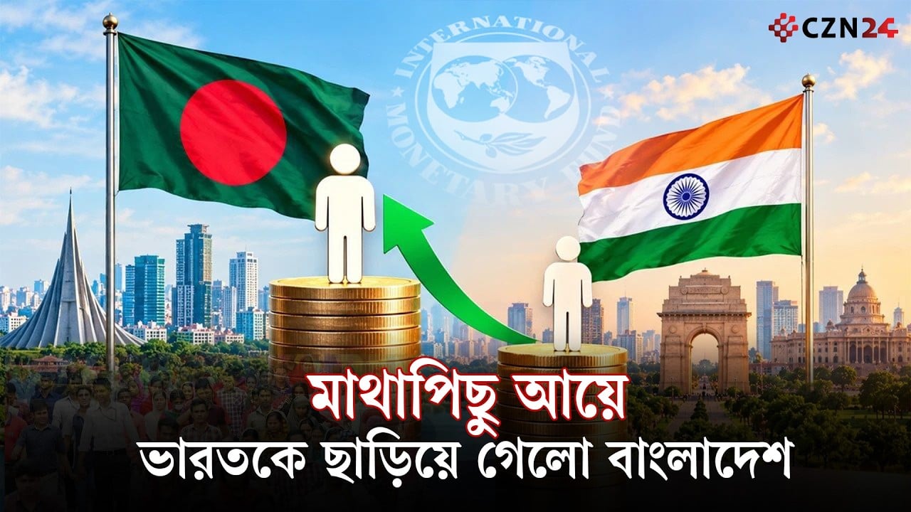 মাথাপিছু আয়ে আবার ভারতের চেয়ে এগিয়ে বাংলাদেশ! আইএমএফের নতুন পূর্বাভাস কী বলছে?