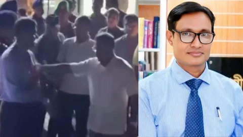 প্রধানমন্ত্রীকে জড়িয়ে ধরতে গিয়ে ওএসডি রাজশাহীর বিভাগীয় কমিশনার