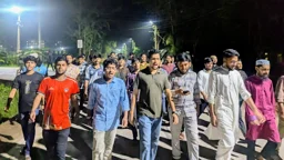 ‘ভাইভার নামে দলীয়করণ মানি না,’ নোবিপ্রবিতে মধ্যরাতে বিক্ষোভ