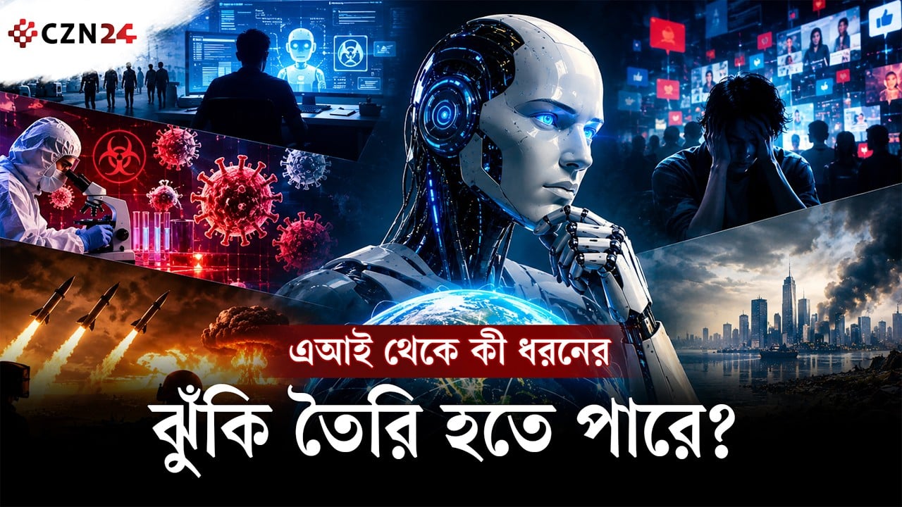 মানবজাতির জন্য এআইয়ের সম্ভাব্য ৫টি ঝুঁকি