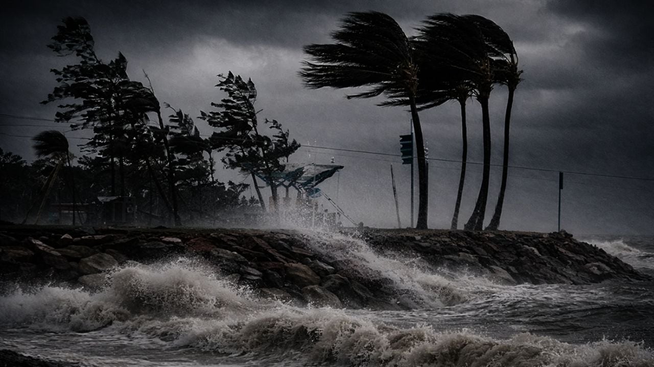 সন্ধ্যার মধ্যে ১৩ অঞ্চলে ঝড়ের আভাস