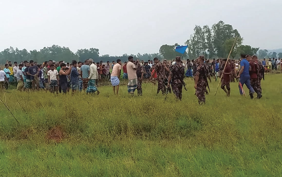 জামালপুর সীমান্তে পুশ ইনের চেষ্টা, বিজিবি-জনতার বাধা