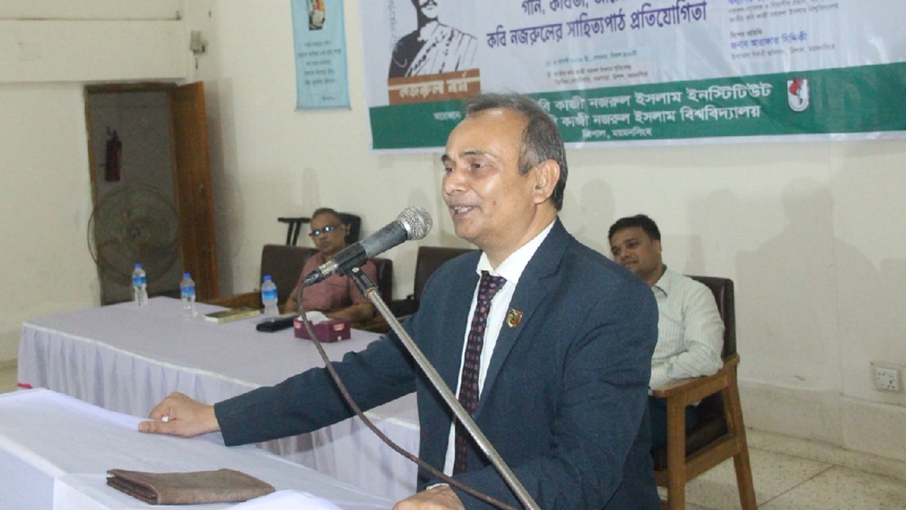 ‘জুলাই যোদ্ধাদের অনুপ্রাণিত করেছেন নজরুল’