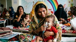 হামে শিশুমৃত্যুর সঙ্গে বাড়ছে মায়েদের মানসিক চাপ