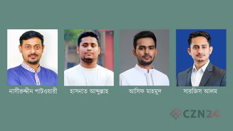 এনসিপি পুনর্গঠন: পাটওয়ারী ও হাসনাতের পদোন্নতি, দৌড়ে পিছিয়ে সারজিস ও আসিফ