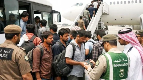 প্রায় ৮ হাজার প্রবাসীকে ফেরত পাঠালো সৌদি, ১৩ হাজারের বেশি গ্রেপ্তার