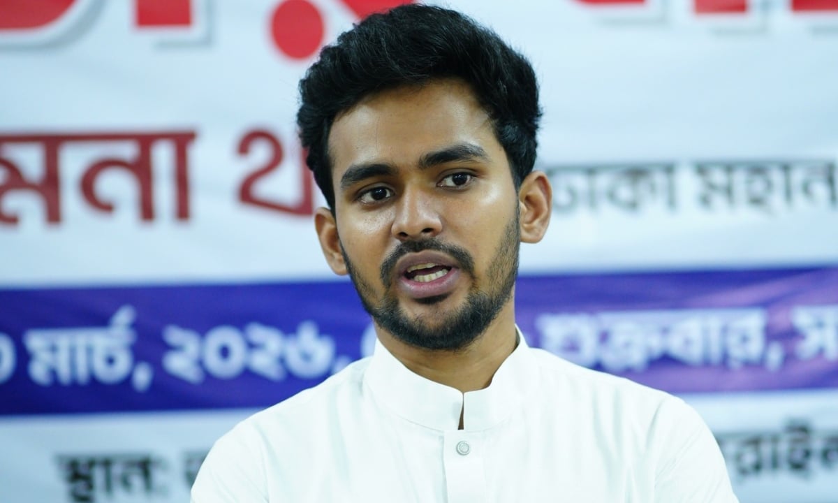 প্রতিমন্ত্রী শাহে আলমকে আসিফ মাহমুদের চ্যালেঞ্জ