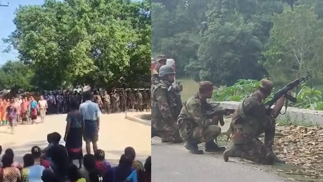 সাজেকে নিরাপত্তা বাহিনীর সঙ্গে সশস্ত্র গোষ্ঠীর গোলাগুলি