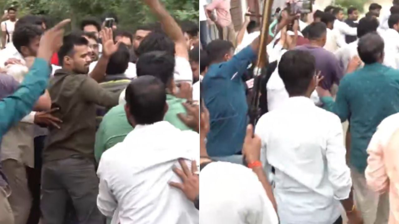 ভারতের রাজস্থানে ককরোচ জনতা পার্টির নেতাদের ওপর হামলা
