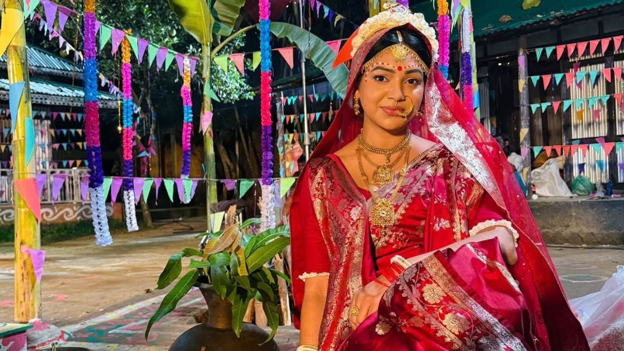 বিয়ের সাজে প্রভা, ঘটনা কী?