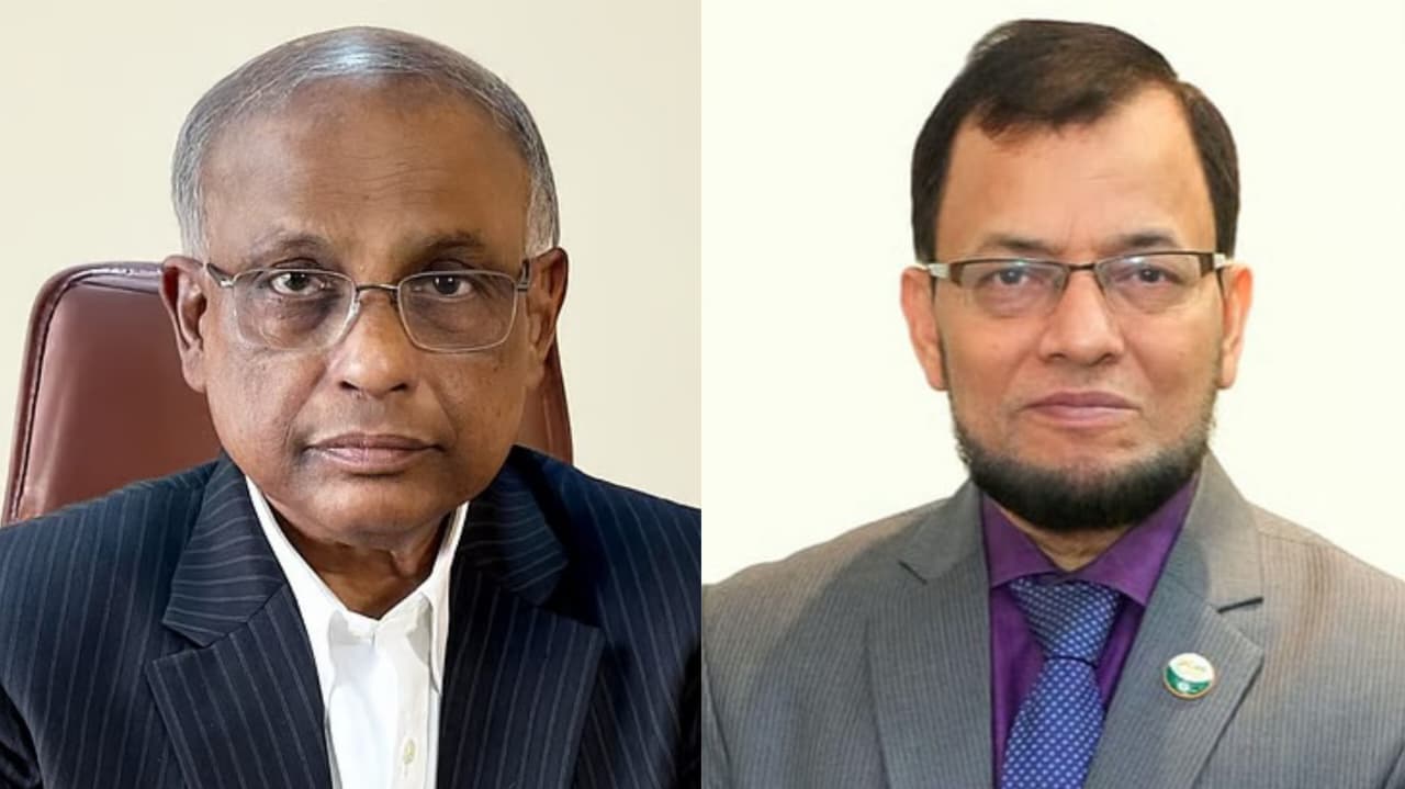 ইসলামী ব্যাংকের চেয়ারম্যান ড. জোবায়দুর রহমান এবং ব্যবস্থাপনা পরিচালক মো. ওমর ফারুক খাঁন