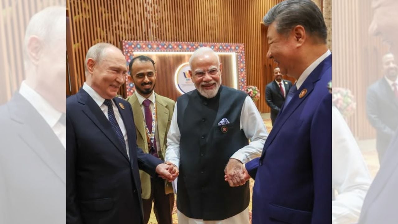 ভ্লাদিমির পুতিন, নরেন্দ্র মোদি ও শি জিনপিং