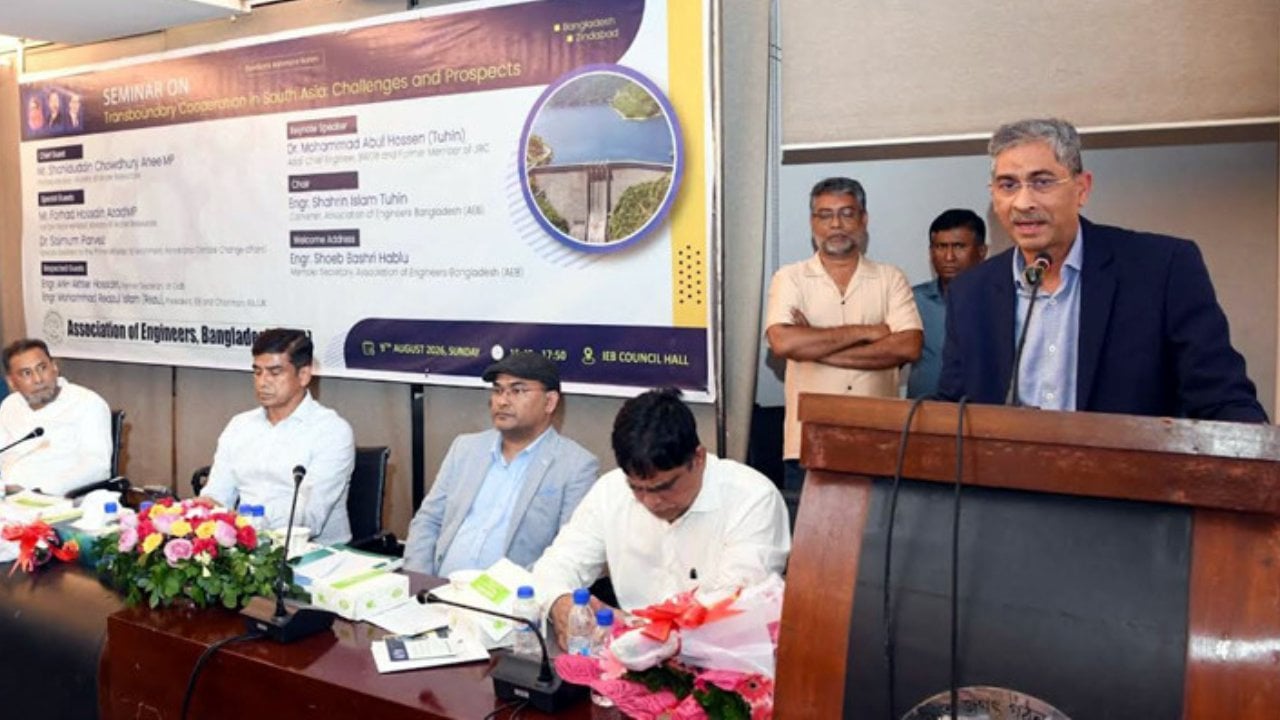 রাজনৈতিকভাবে পানির ন্যায্য হিস্যা নিশ্চিত করা হবে: এ্যানি