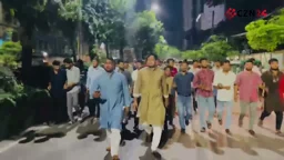 
তিতুমীর কলেজ ছাত্রদলের প্রতিবাদী মিছিল