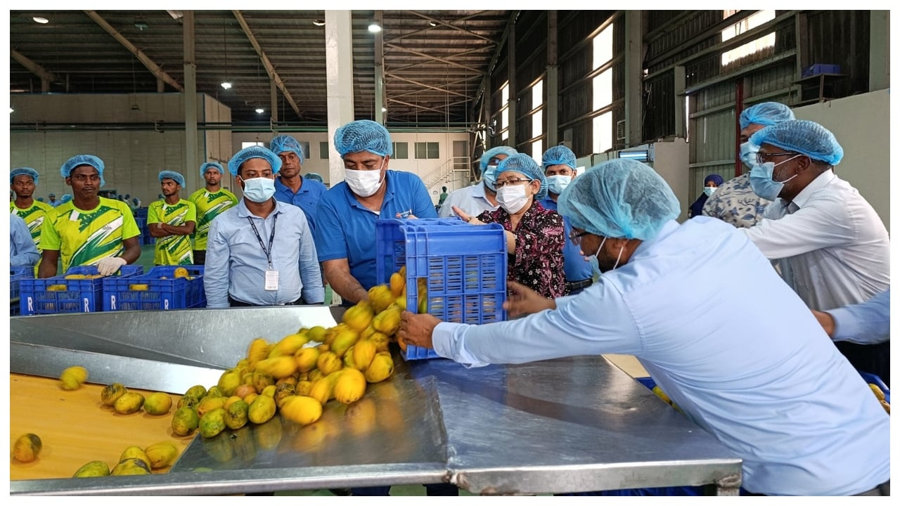 প্রাণের কারখানা পরিদর্শনে ইন্দোনেশিয়ার রাষ্ট্রদূত 
