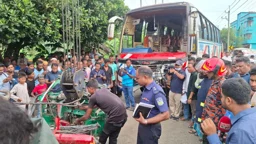 ময়মনসিংহে বাস-অটোরিকশা সংঘর্ষ: নিহতদের ৪ জন একই পরিবারের