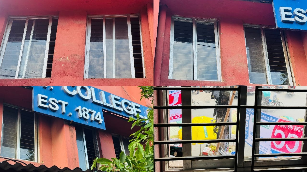মেরামত হলো কবি নজরুল কলেজের জানালা