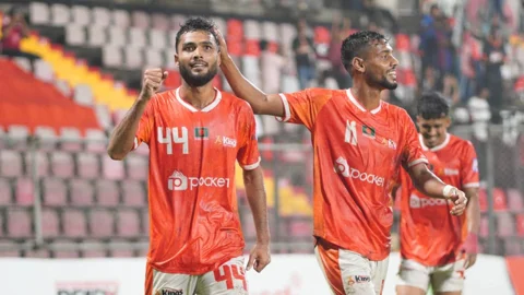 সাব্বিরের হ্যাটট্রিক, বসুন্ধরা কিংসের ৭ গোল