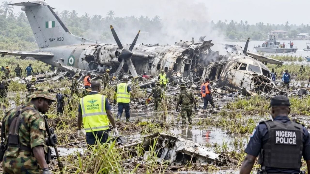 নাইজেরিয়ায় সামরিক বিমান বিধ্বস্ত, সব আরোহী নিহত