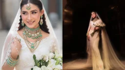 কনের সাজে নজর কাড়লেন মেহজাবীন