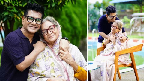 ‘মা’ গানে মায়ের ভূমিকায় দিলারা জামান