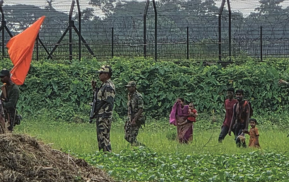 রৌমারী সীমান্ত দিয়ে ৯ জনকে পুশ ইন চেষ্টা, প্রতিরোধ বিজিবির