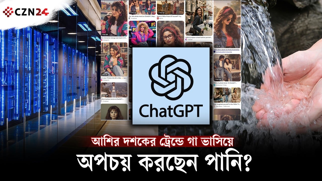 আশির দশকের ট্রেন্ডে গা ভাসিয়ে কতটা পানি অপচয় করছেন
