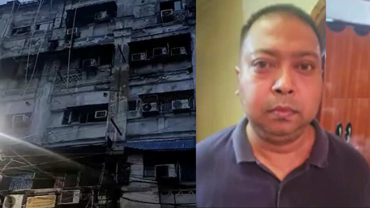 কলকাতায় আগুনে ৯ মৃত্যু: হোটেল শিখা ইনের মালিক গ্রেপ্তার