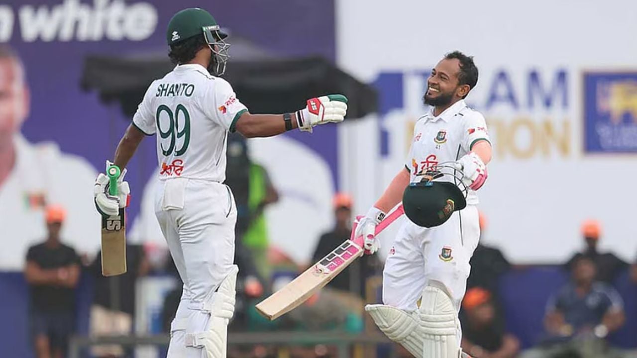 ৩২৯ রানের লিড নিয়ে দিন শেষ করলো বাংলাদেশ