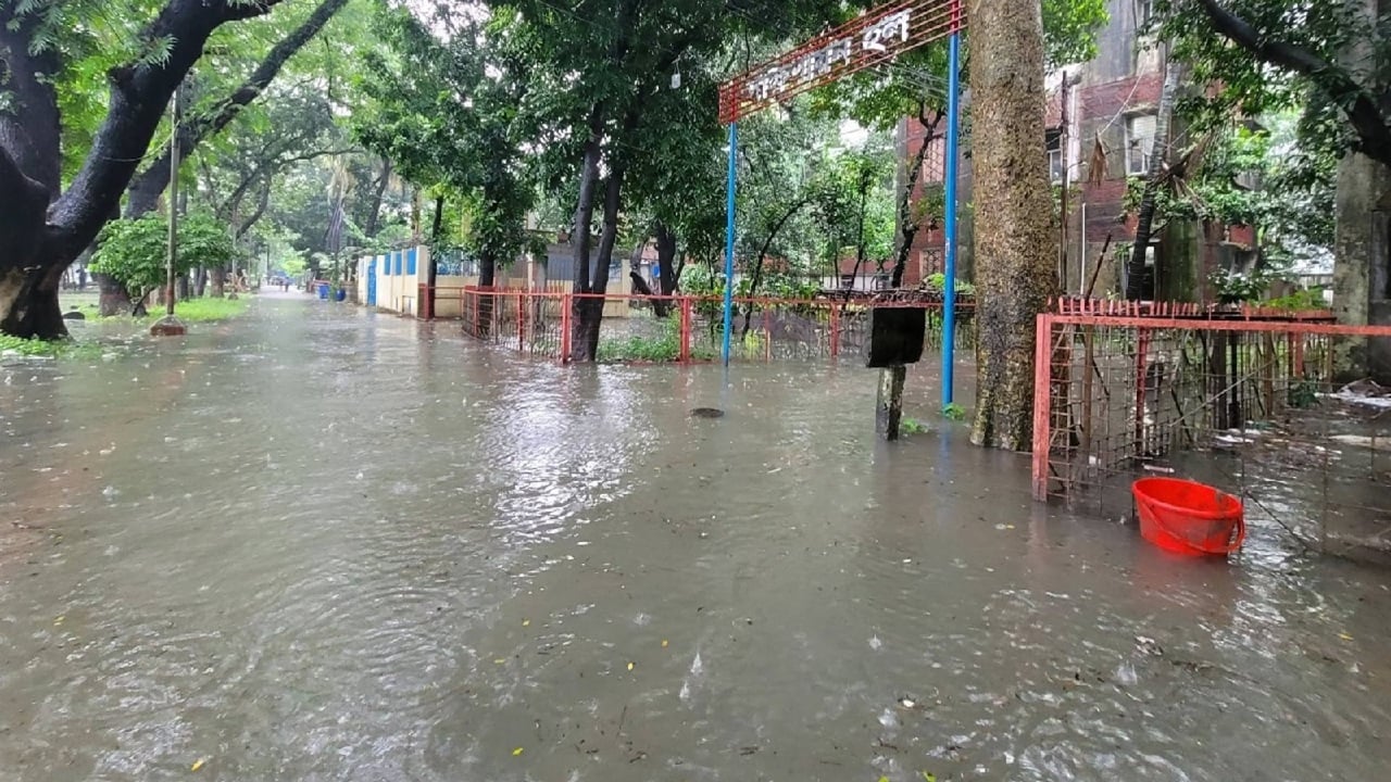 টানা বৃষ্টিতে জলাবদ্ধ ঢাকা কলেজ, দুর্ভোগে শিক্ষার্থীরা