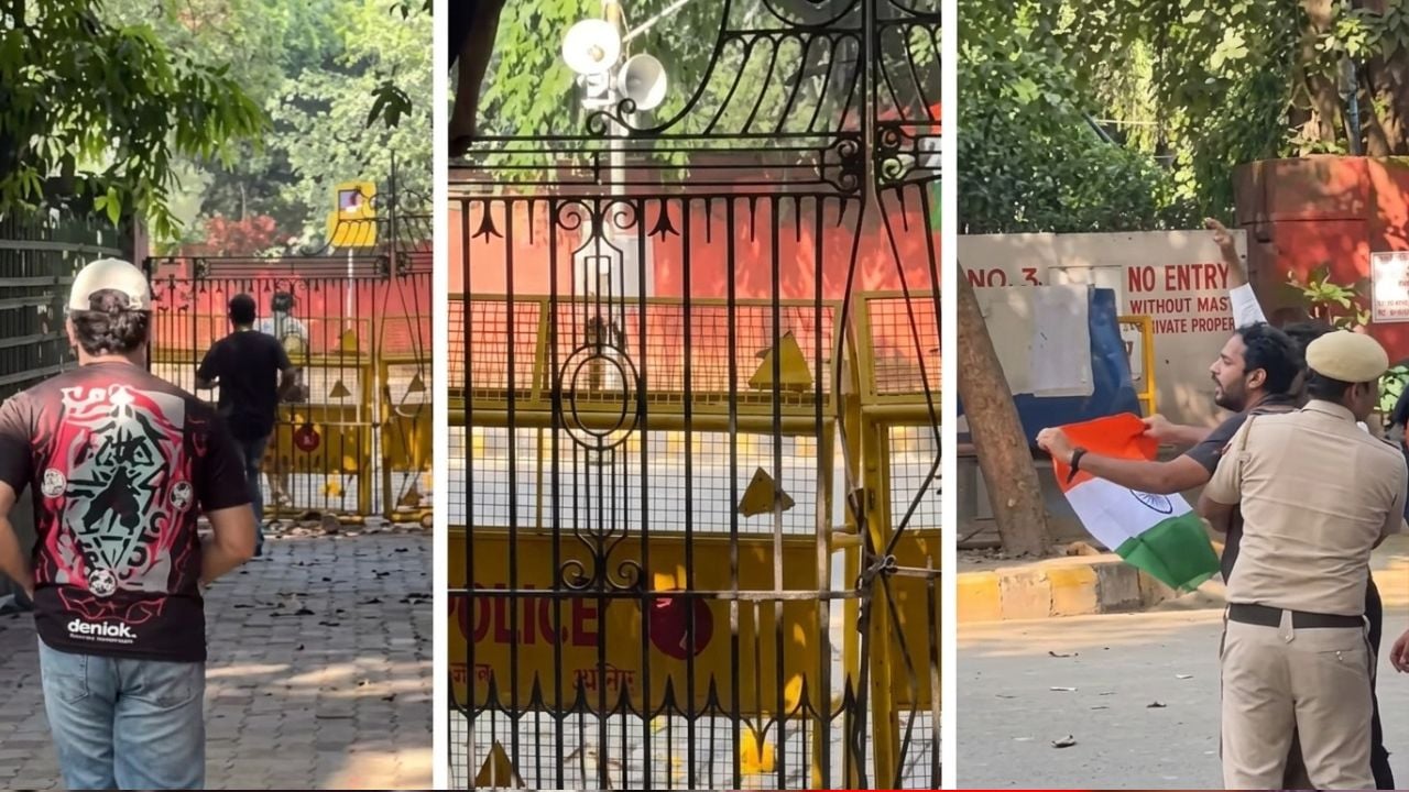 গেট টপকে যন্ত্রর-মন্তরে বিক্ষোভ, আবারও আটক সিজেপি নেতাকর্মীরা