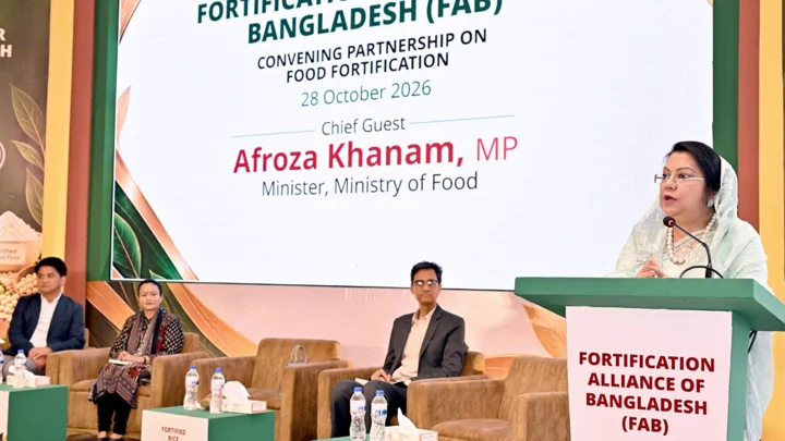 দেশের খাদ্যব্যবস্থাকে জনস্বাস্থ্যের উপযোগী করার তাগিদ মন্ত্রীর