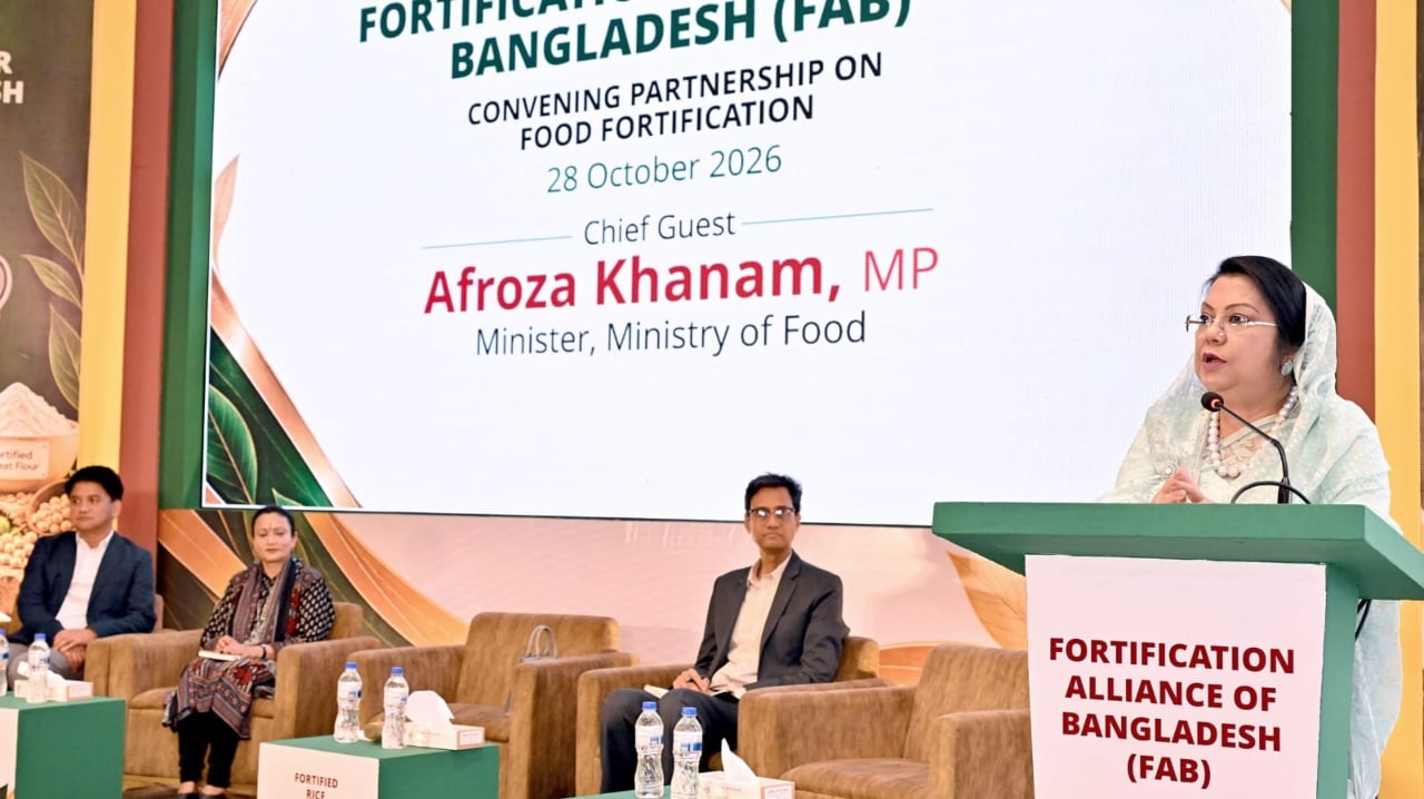 দেশের খাদ্যব্যবস্থাকে জনস্বাস্থ্যের উপযোগী করার তাগিদ মন্ত্রীর