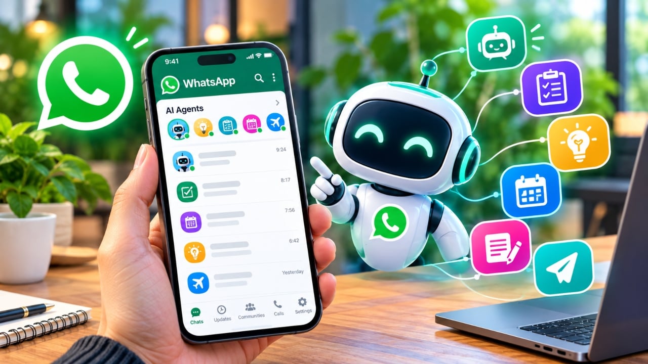 হোয়াটসঅ্যাপে যুক্ত হচ্ছে এআই এজেন্ট