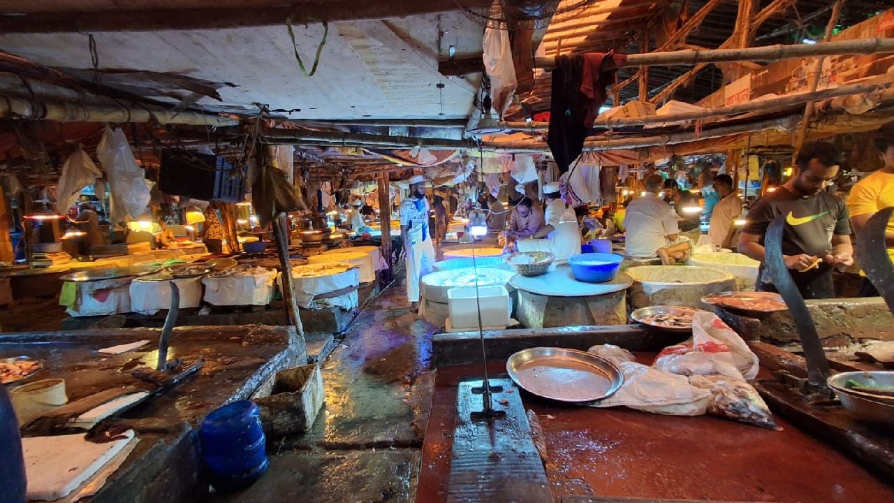 মাছের বাজার। ছবি: সিজেডএন টোয়েন্টিফোর
