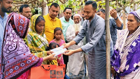 এতিম পাঁচ কন্যার পাশে প্রধানমন্ত্রী তারেক রহমান