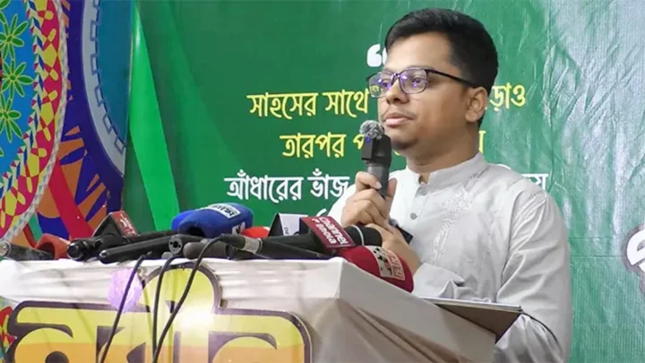 ক্যাম্পাসে গণতন্ত্র হত্যা করা বিএনপি-ছাত্রদলের ঐতিহ্য: ডাকসু জিএস