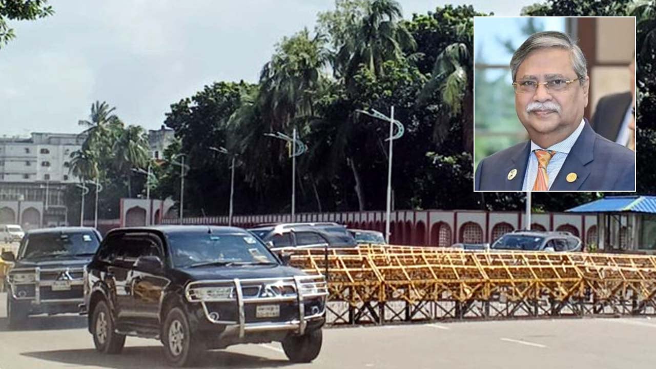 বঙ্গভবন ছাড়লেন বিদায়ী রাষ্ট্রপতি সাহাবুদ্দিন