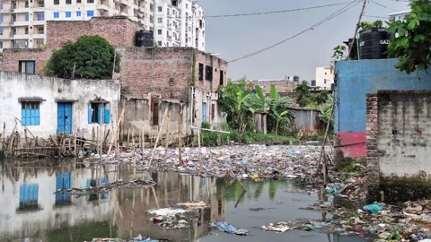 চোখের সামনে বিলের মতো খাল সরু নালা হয়ে গেল