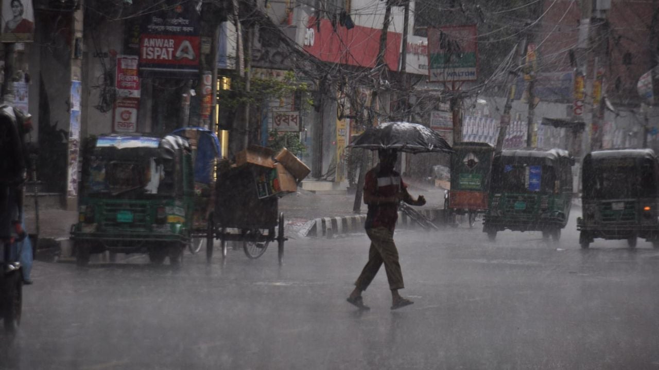 ৫ বিভাগে ভারি বৃষ্টির আভাস