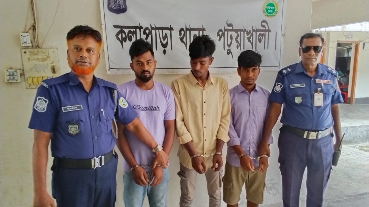 অটোচালককে অপহরণ করে পাঁচ লাখ টাকা মুক্তিপণ দাবি, গ্রেপ্তার ৩