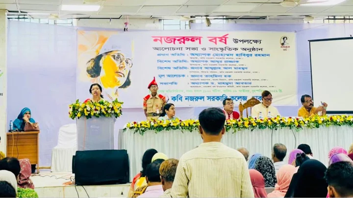 নজরুলের সাম্য-মানবতার বাণীতেই আমাদের মুক্তি: তাহমিনা হক