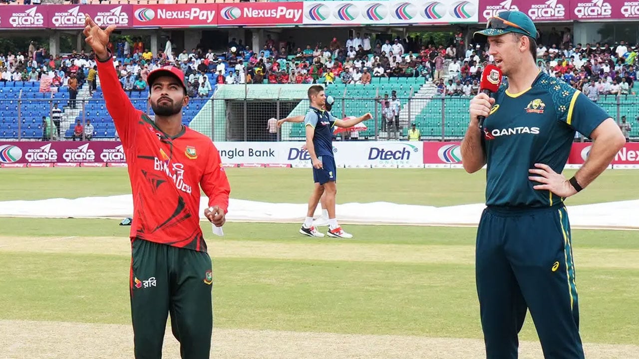 টস জিতে ব‍্যাটিংয়ে বাংলাদেশ, লক্ষ্য হোয়াইটওয়াশ এড়ানো