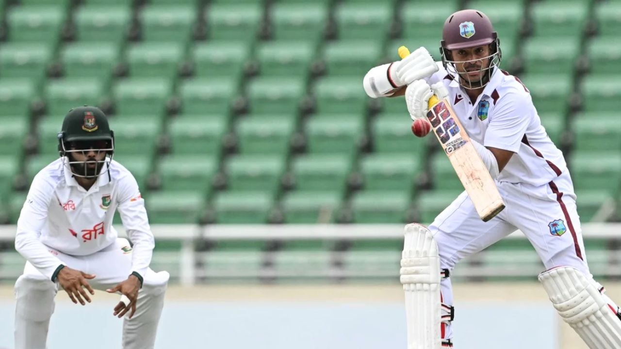 ৪ উইকেটে ১৩৪ রানে দিন শেষ করলো ওয়েস্ট ইন্ডিজ