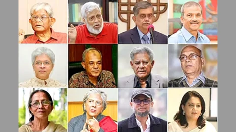 ড. ইউনূসকে হেনস্তা, সাবেক ১২ উপদেষ্টার ক্ষোভ