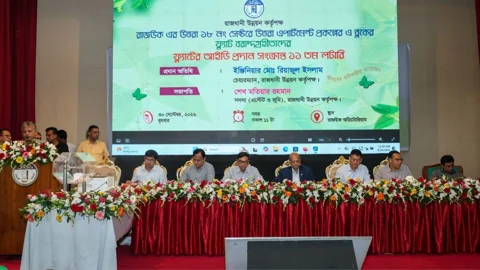 উত্তরা অ্যাপার্টমেন্ট প্রজেক্ট: ডিজিটাল লটারিতে ৬৯ ফ্ল্যাটের আইডি দিলো রাজউক 