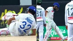 টেস্ট ড্র করতে শেষবেলায় আফগানদের ‘চোটের অভিনয়’ নিয়ে বিতর্ক