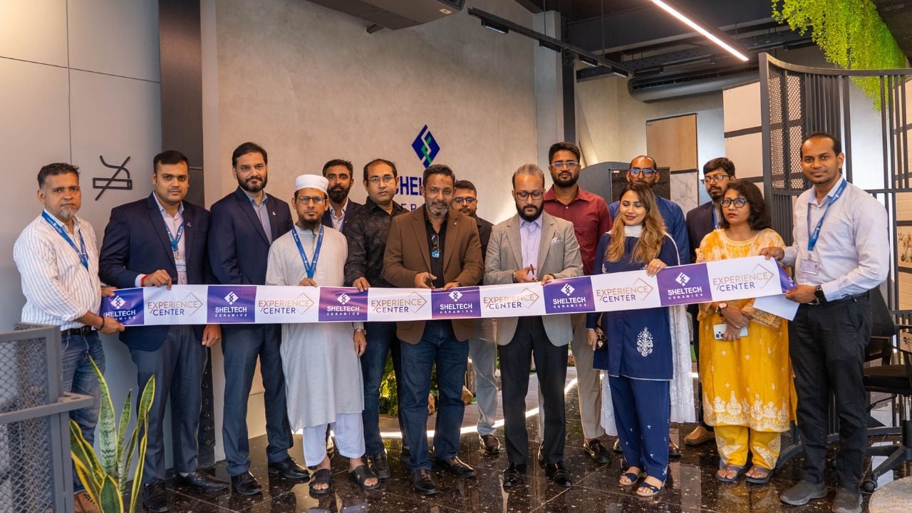বনশ্রীতে শেলটেক সিরামিকসের নতুন এক্সপেরিয়েন্স সেন্টার উদ্বোধন